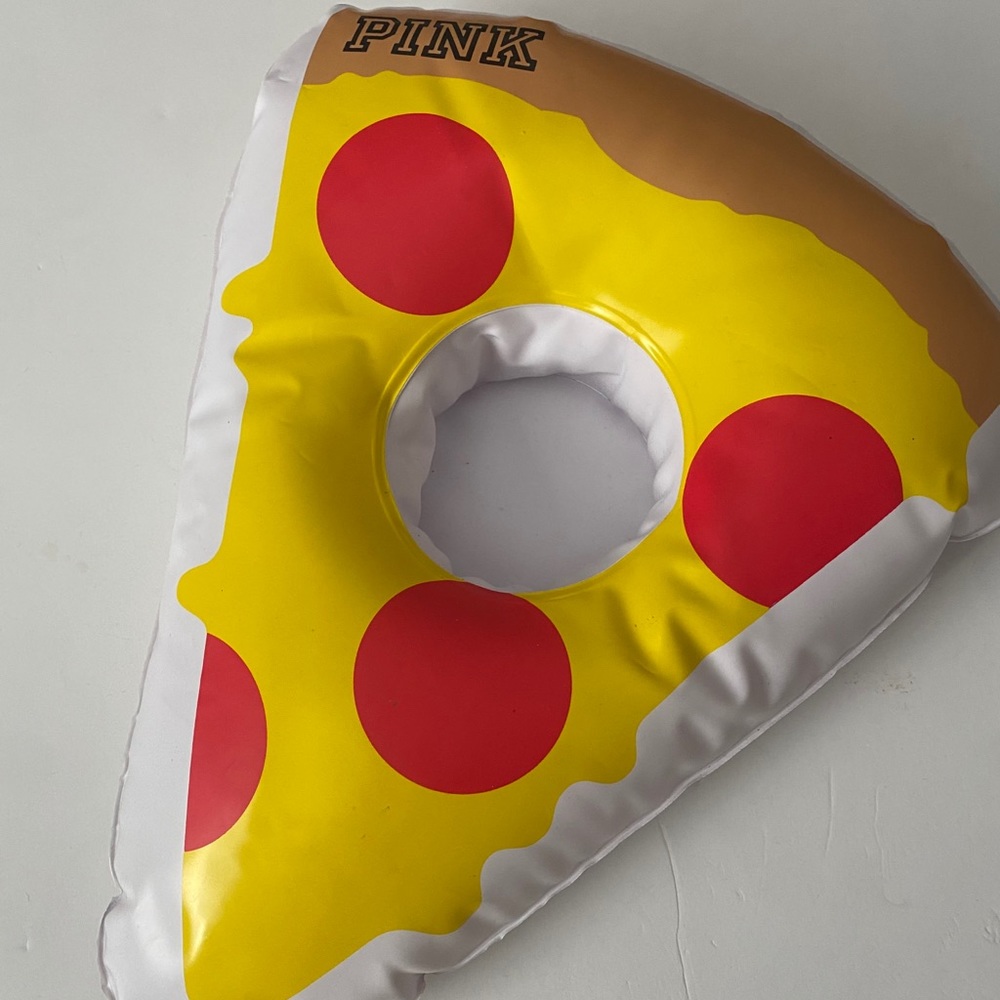 VS Pink Pizza floating drink holder!